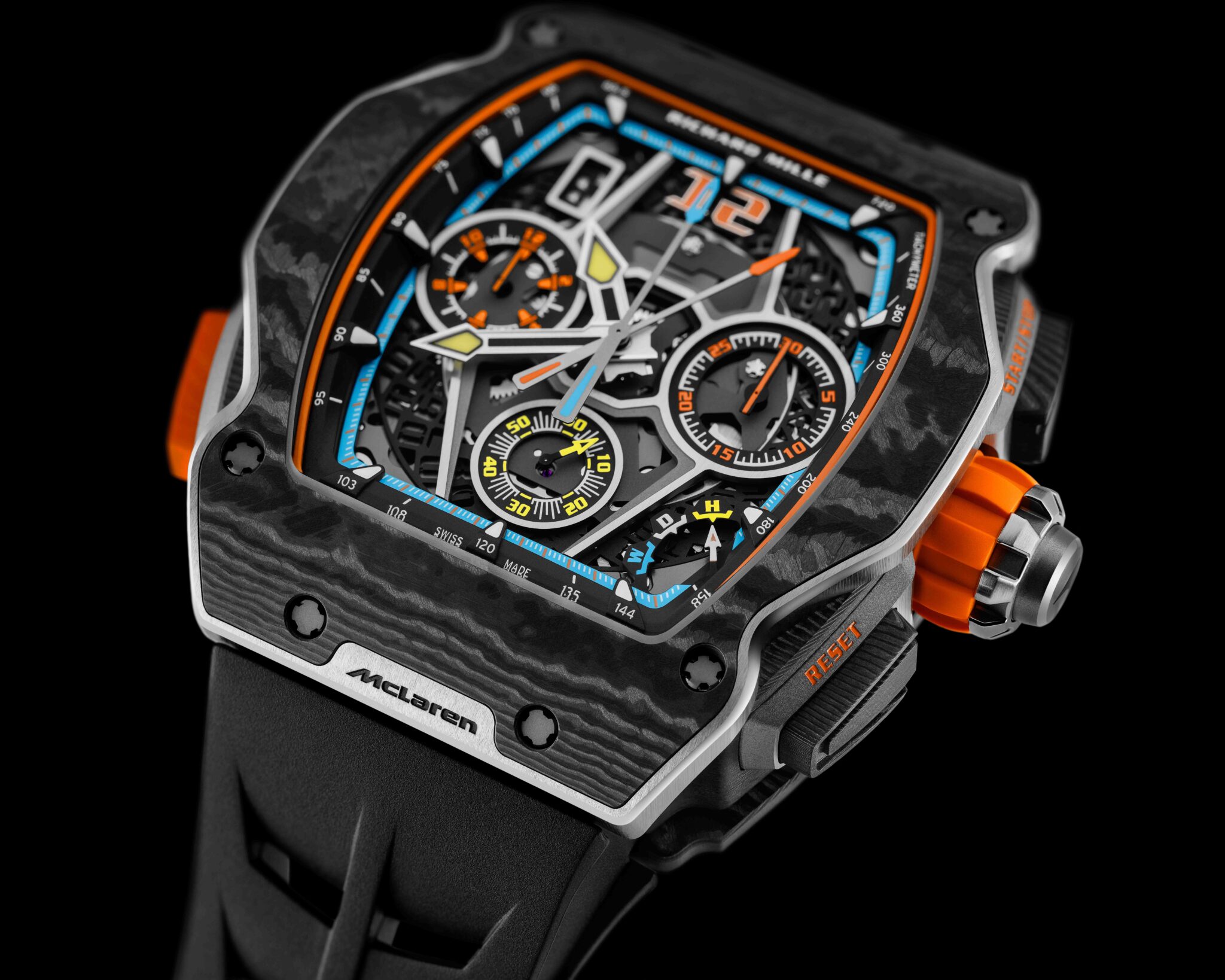 Richard Mille RM 65-01 Automatic Split Seconds Chronograph McLaren W1 Replique Montre